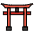 Shinto Shrine Emoji from OpenMoji Emoji Set