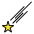 Shooting Star Emoji from OpenMoji Set
