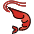 Shrimp Emoji from OpenMoji Set