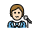 Singer Light Skin Tone Emoji from OpenMoji Set