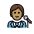 Singer Medium Skin Tone Emoji from OpenMoji Set