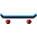 Skateboard Emoji from OpenMoji Set
