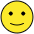 Slightly Smiling Face Emoji from OpenMoji Set