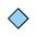Small Blue Diamond Emoji from OpenMoji Set