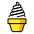 Soft Ice Cream Emoji from OpenMoji Set