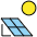 Solar Energy Emoji from OpenMoji Emoji Set