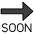Soon Arrow Emoji from OpenMoji Set