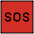Sos Button Emoji from OpenMoji Set