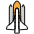 Space Shuttle Emoji from OpenMoji Set