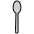 Spoon Emoji from OpenMoji Emoji Set