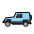 Sport Utility Vehicle Emoji from OpenMoji Set