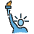 Statue Of Liberty Emoji from OpenMoji Emoji Set