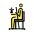 Statue Of Zeus At Olympia Emoji from OpenMoji Emoji Set