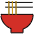 Steaming Bowl Emoji from OpenMoji Set