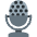 Studio Microphone Emoji from Twemoji Set