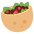 Stuffed Flatbread Emoji from Twemoji Set