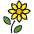 Sunflower Emoji from OpenMoji Set