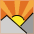 Sunrise Over Mountains Emoji from OpenMoji Set
