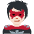 Supervillain Light Skin Tone Emoji from Twemoji Set