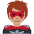 Supervillain Medium Skin Tone Emoji from Twemoji Set