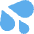 Sweat Droplets Emoji from Twemoji Set