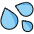 Sweat Droplets Emoji from OpenMoji Set