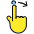 Swipe Right Emoji from OpenMoji Set