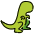 T Rex Emoji from OpenMoji Set