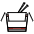 Takeout Box Emoji from OpenMoji Set