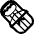 Tamale High Contrast Emoji from Fluent Emoji High Contrast Set
