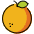 Tangerine Emoji from OpenMoji Set