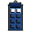 Tardis Emoji from OpenMoji Set
