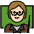 Teacher Light Skin Tone Emoji from OpenMoji Set
