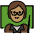 Teacher Medium Skin Tone Emoji from OpenMoji Set