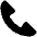 Telephone Receiver High Contrast Emoji from Fluent Emoji High Contrast Set