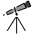 Telescope Emoji from OpenMoji Emoji Set
