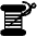 Thread High Contrast Emoji from Fluent Emoji High Contrast Set