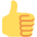 Thumbs Up Emoji from Twemoji Set