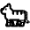 Tiger High Contrast Emoji from Fluent Emoji High Contrast Set