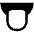 Tongue High Contrast Emoji from Fluent Emoji High Contrast Set