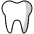 Tooth Emoji from OpenMoji Set