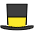 Top Hat Emoji from OpenMoji Set