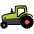 Tractor Emoji from OpenMoji Set