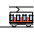 Tram Car Emoji from OpenMoji Set