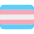 Transgender Flag Emoji from Twemoji Set