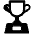 Trophy High Contrast Emoji from Fluent Emoji High Contrast Set