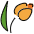 Tulip Emoji from OpenMoji Set