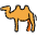 Two Hump Camel Emoji from OpenMoji Set