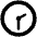Two Thirty High Contrast Emoji from Fluent Emoji High Contrast Set