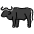 Water Buffalo Emoji from OpenMoji Set